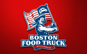 Food Truck Logo Design - Boston Food Truck Alliance by Rocketman Creative