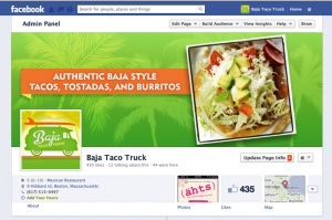 Food Truck Social Media Branding Baja Taco Truck