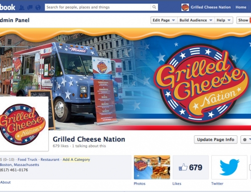 Grilled Cheese Nation Facebook Branding