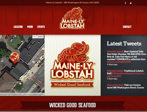 Maine-ly Lobstah Food Truck Website