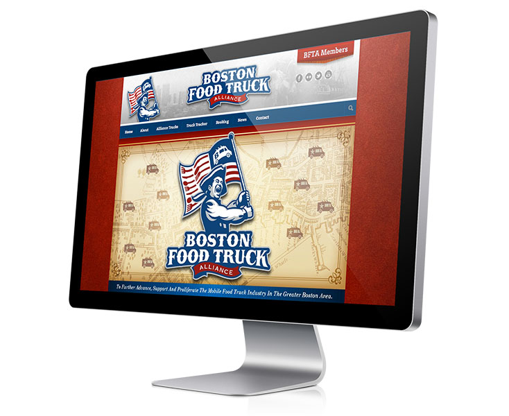 Food Truck Website Design by Rocketman Creative
