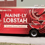 Food Truck Wrap Design Maine-ly Lobstah by Rocketman Creative